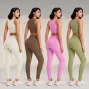 kf-S4775df385bb441fbaa7a9c3fbd66f32aW-Yoga-Clothing-Set-Women-s-High-Waisted-Leggings-and-Top-Two-Piece-Seamless-Fitness-Exercise-Clothing