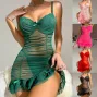 kf-Sc230b345e5c44126bda1985c72c62d89L-Lingerie-Tops-for-Women-Lace-Women-s-Sheer-Mesh-Deep-V-Neck-Transparent-Sleepwear-Nightgown-Sheer